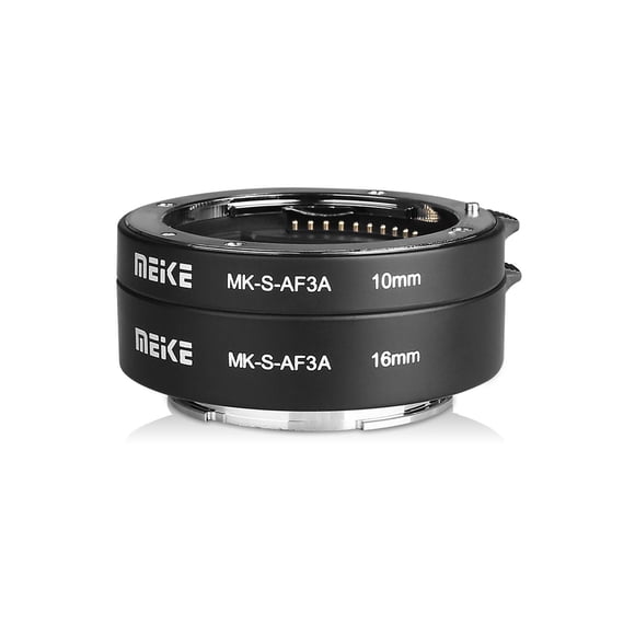 Anillo adaptador de tubo de extensión macro Meike MK-S-AF3A para Sony