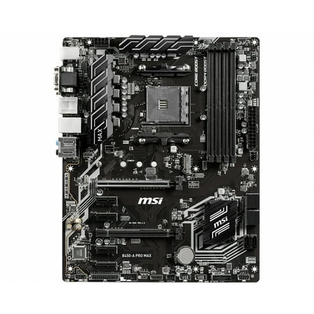MSI Pro Max AMD B450 AM4 ATX DDR4-SDRAM Motherboard