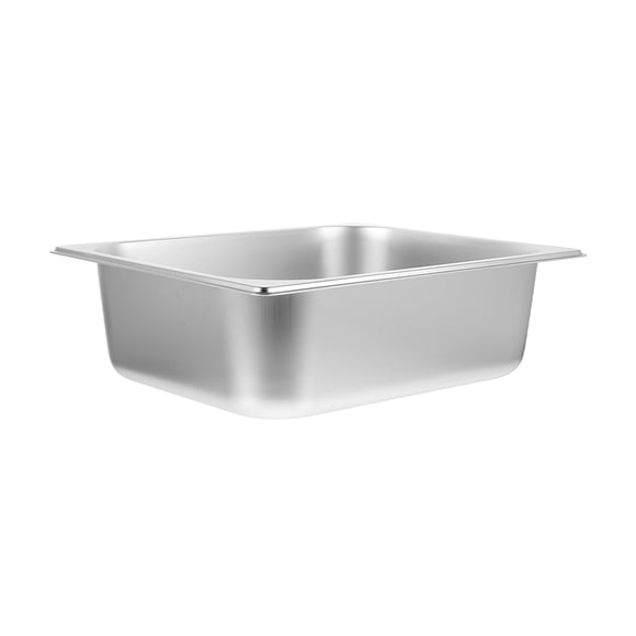 KONTONTY Stainless Steel Catering Food Tray Large Capacity Food Pan Buffet Container Hotel Pans