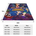 thumbnail image 3 of Phineas And Ferb Throw Blanket Soft Cozy Warm College Printing Oversized Lightweight Home Decoration All Seasons For Sofa Bed Couch Bedroom, 3 of 8