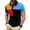 A02-Black, variant on Jinhomg Color Block Polos Shirt for Men Fashion Business Short Sleeve Dress Shirts Stretch Fit Casual Golf Top with Chest Pocket Navy,M