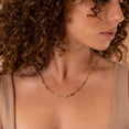 thumbnail image 2 of Collar PAVOI: cadena con clip de oro amarillo chapado en oro de 14 quilates, 2 of 5