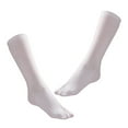 thumbnail image 3 of 2x tobillo dividido calcetines japoneses Tabi calcetí Blanco Hugo Calcetines con 2 dedos del pie Flip Flop, 3 of 10