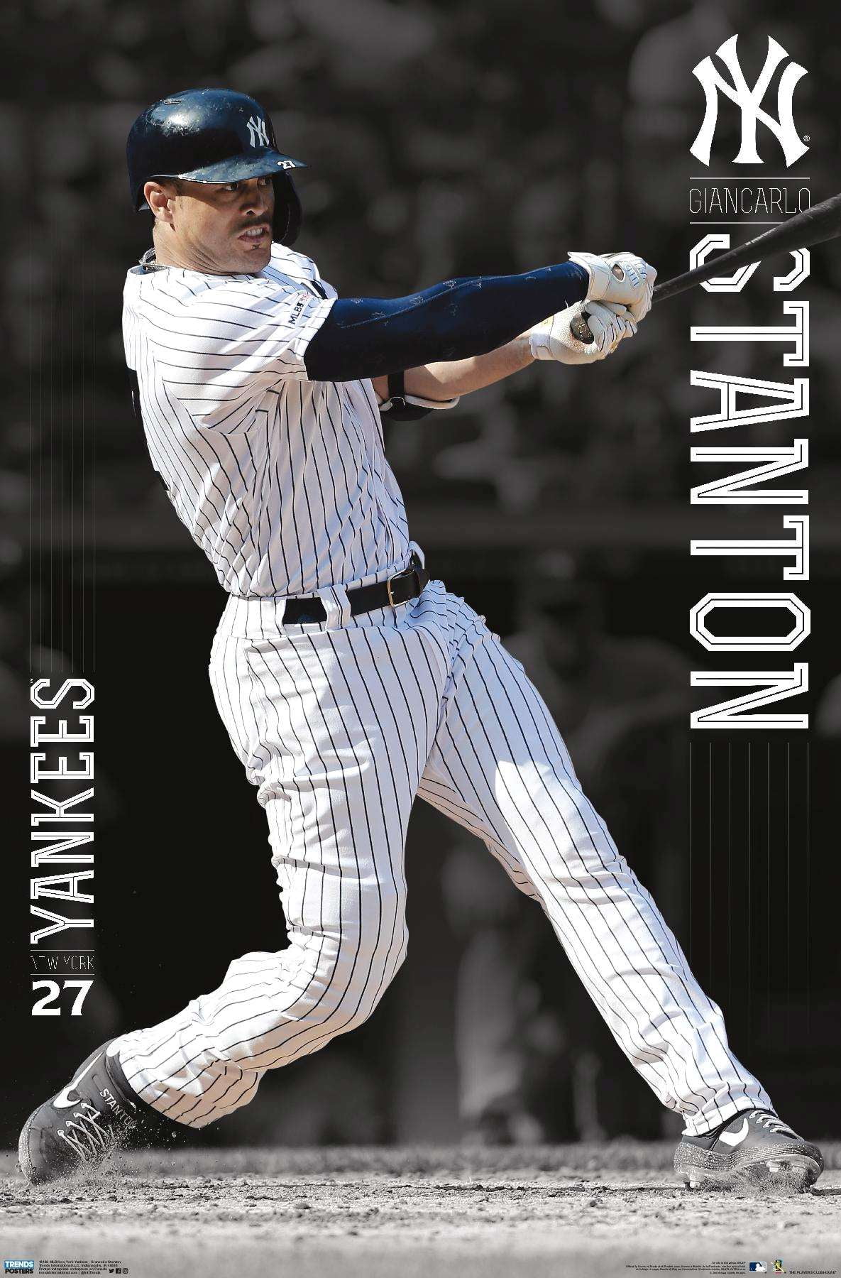 MLB New York Yankees - Giancarlo Stanton 20 Wall Poster, 22.375 x 34,  Framed 