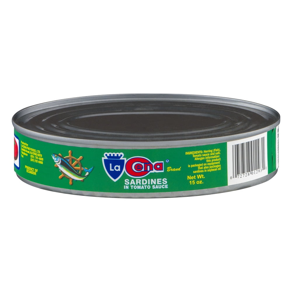 La Cena Sardines In Tomato Sauce, 15 oz