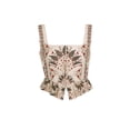 thumbnail image 7 of Women's Floral Two Piece Skirt Set, Ruffle Trim Sleeveless Top and Maxi Skirt, 7 of 7