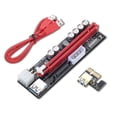 thumbnail image 2 of Cateissary 1/3/6 Uds. V011 USB 3,0 PCI-E V011 -X Cable para tarjeta de vídeo X16 Extender PCI-E Card para minería Electrónica miscelánea No.02, 2 of 6