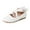 White, variant on Krdevn Girls Sneakers for Daily Wear and Parties Fixed Design for Comfort and Support Versatile Footwear,Toddler Girl Shoes,Boys Shoes,Size:7-8 Years