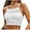 White, variant on EOYWHK 1PC Bralettes for Women, Women's Solid Lace Wrapped Chest And Backless Ultra-thin Bra With Padding Breathable Underwear Daily Bra
