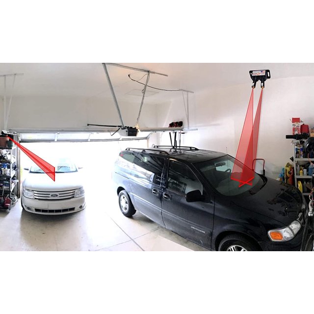 Park Aid Sensor Garage Laser Dual LINES Two Car Parking Assist System