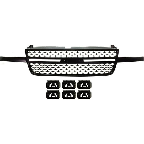 Grille Assembly For 2003-2006 Chevrolet Silverado