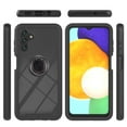 thumbnail image 2 of SaniMore Case for Samsung Galaxy A14 5G 6.6" 2023 Release, Rugged PC Backplane Shockproof TPU Bumper 360° Rotatng Ring/Kickstand Anti-drop Heavy Duty Protective Case For Samsung Galaxy A14 5G, Black, 2 of 5