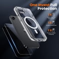 thumbnail image 2 of Funda Toushion 3 en 1 para iPhone 16E transparente con protector de pantalla, 2 of 6