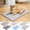 Gray, variant on 2026 Upgraded Ice Silk Dog Cooling Mat Self Cooling Non Toxic Washable Chill Mat for Pets Indoor Outdoor Crate Floor