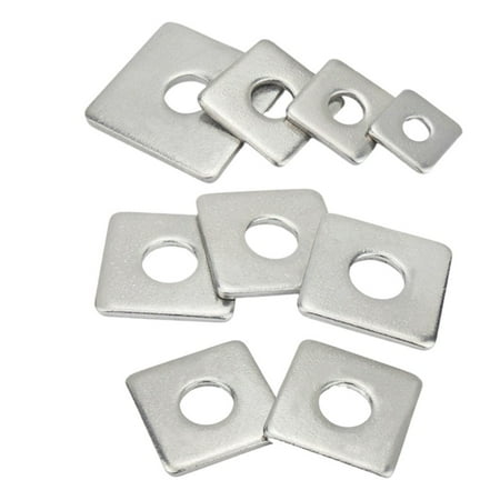 

Sufanic 10Pcs M3M4M5M6M8M12M20 304 Stainless Steel To Increase Thickening Square Pad
