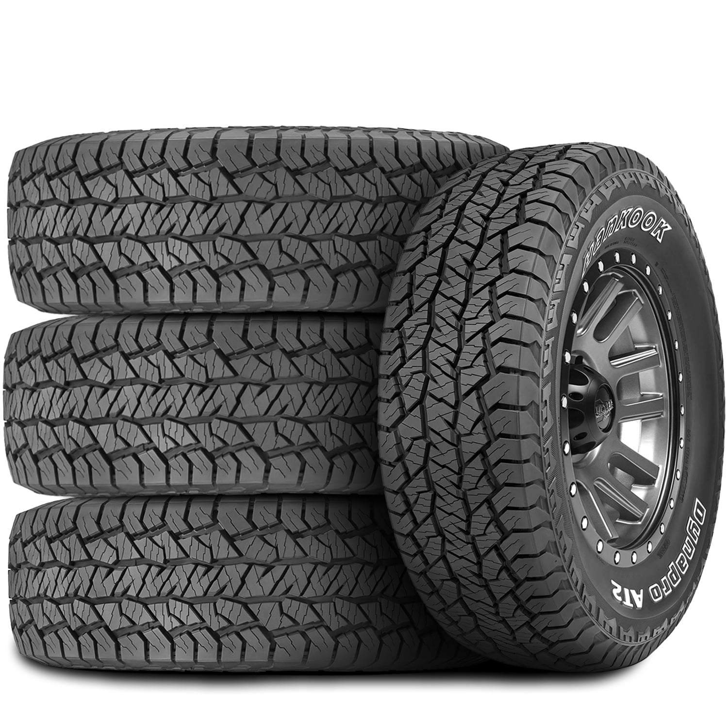 Set of 4 (FOUR) Hankook Dynapro AT2 235/70R16 109T XL A/T All Terrain Tires  