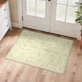 thumbnail image 2 of DEORAB 2x3 Area Rugs Persian Mint Green Low Pile Lightweight Machine Washable Non Slip Doormat for Entryway, Front Door, Kitchen, Bathroom, 2 of 8