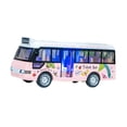 thumbnail image 2 of Autobús urbano de juguete para niños, vehículo de inercia, ligero, autobús turístico. rosa, 2 of 9