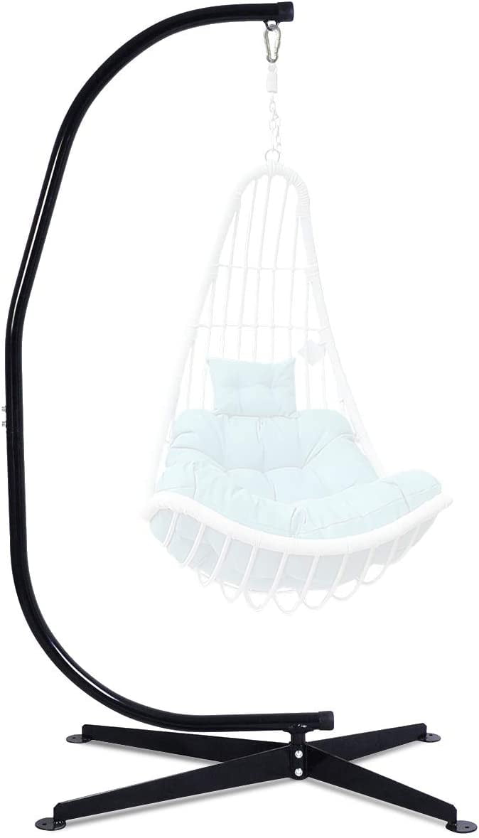 Hammock Chair Stands, CStand for Hanging Chairs Swings Loungers, Heavy