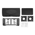 thumbnail image 5 of Black Portable Camping Stove 2 Burners Camping Stove Camping Stove with Grill Tray, 5 of 12