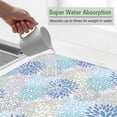 thumbnail image 2 of Dish Drying Mat Drainer Pads - Extra Large Microfiber Drying Mats for Dishes Kitchen Counter Super Absorbent Pads for Draining Racks (Blue,18"x24" ), 2 of 7