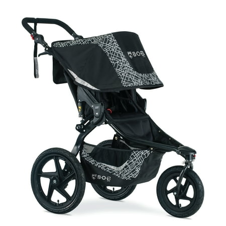 UPC: 0652182738044 | BOB Gear Revolution Flex 3.0 Jogging Stroller Lunar Black