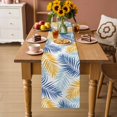 thumbnail image 4 of Table Runners 36 Inches Long Dress Scarves, Tropical Palm Leaves Farmhouse Kitchen/Dining Table Decor Table Runner, Short Coffee Tablerunners, Summer Botanical Boho Watercolor 13x36 Inch, 4 of 9
