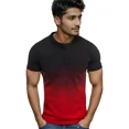 thumbnail image 4 of Camiseta De Manga Corta 3d Degradado De Moda Casual, 4 of 8
