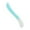 Sky Blue, variant on WWV Safety Silicone Spoon for Baby Toddler Soft Handle Flatware Feeding Spoon Heat Resistant Kitchen Tool for Home Restaurant Gentle Grip Single Spoon
