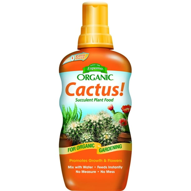 Espoma Organic Cactus! Indoor Plant Fertilizer, 8 oz. Concentrate