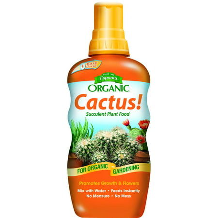 Espoma Organic Cactus! Succulent Indoor Plant Food, 8 oz (Best Fertilizer For Succulents)