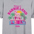 thumbnail image 3 of Barbie The Movie - Welcome To Barbie Land - Juniors Ideal Flowy Muscle T-Shirt, 3 of 5