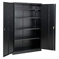 thumbnail image 2 of Unassembled Storage Cabinet, 48x18x78, Black, 2 of 4