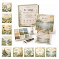 thumbnail image 2 of Psalms of Comfort & Strength Sea Glass Art Kit, DIY Christian Sea Glass Mosaic Art Kit for Adults, Faith Home Decor Wall Art Craft, Inspirational Handmade Decoration (be still), 2 of 6