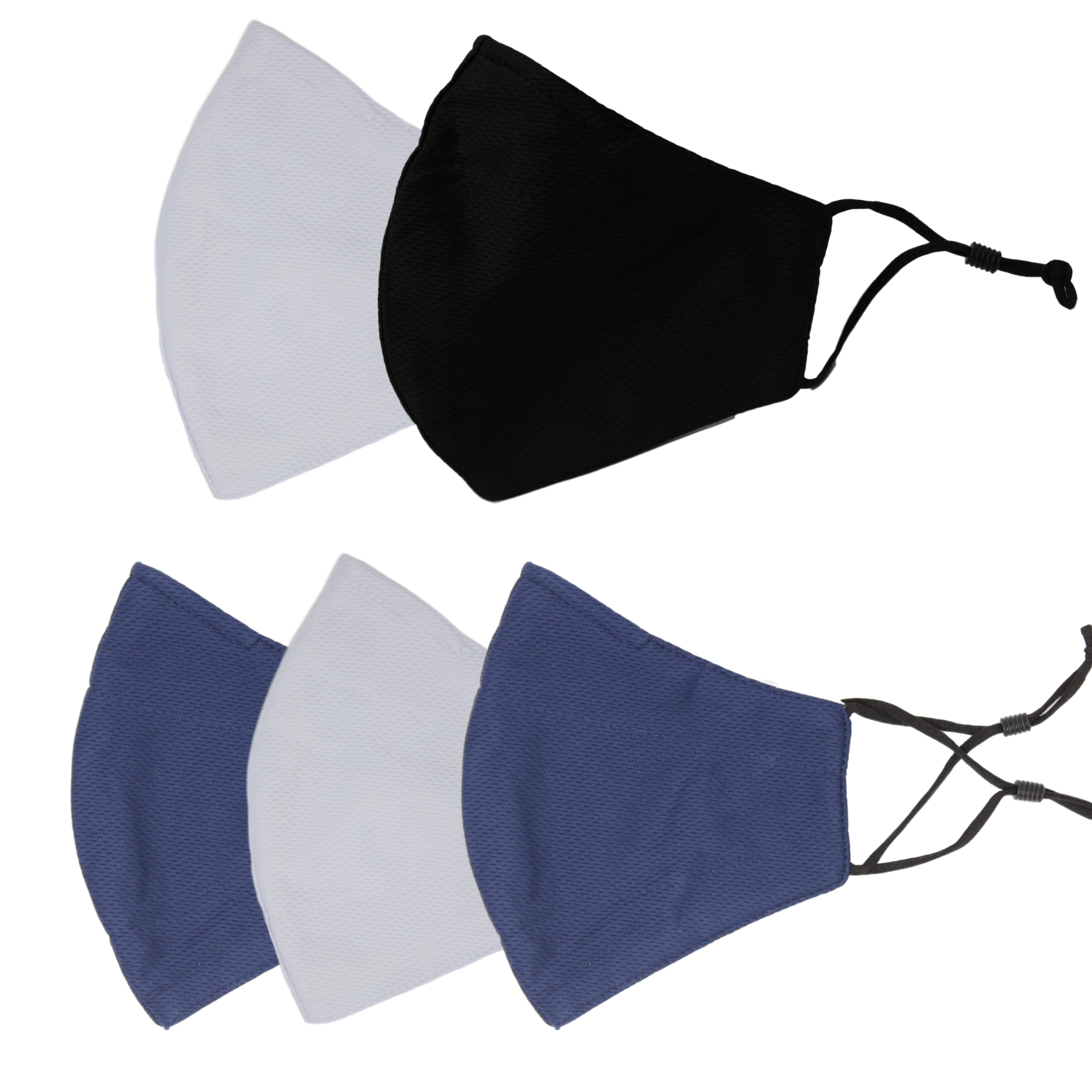 MNMart 5 Pieces Reusable Face Mask Protect Comfy Washable Cover Cloth