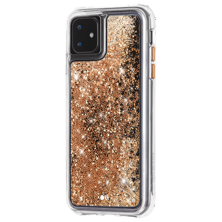Case-Mate - Waterfall Case for Apple® iPhone® 11 - Gold Waterfall