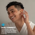thumbnail image 4 of JLab Go Air Tones+ True Wireless Earbuds Designed with Auto On and Connect, Touch Controls, 32+ Hours Bluetooth Playtime, EQ3 Sound, and Dual Connect, Natural Earthtone Color (728 N), 4 of 5