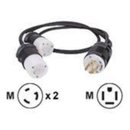 Eaton Power Supply - Eaton Power Splitter Cable - 120V AC, 240V AC - 16A (Refurbished)