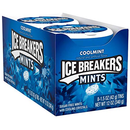 Ice Breakers Mints Coolmint 1.5 oz.  8 pks. A1