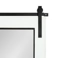 thumbnail image 4 of Kate and Laurel Cates Windowpane Framed Wall Mirror, White 22x37, 4 of 10