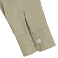 thumbnail image 6 of Cmfcve Mens Cuban Guayabera Shirt Long Sleeve Casual Dress Linen Button Down Shirts Fashion Loose Fit Shirt Jackets, 6 of 8