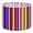 Color 3, variant on Linen Drum Lamp Shades Bold Orange Pink Striped Abstract 13" x 13" x 10" Lampshade for Table Lamps Floor Lamps Lamp Shade Replacement Easy Assembly Required