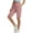 Pink, variant on Womens Long Shorts with Pockets Drawstring Elastic Waisted Straight Leg Cargo Sweat Short Summer Sweatshorts (XL, Khaki)