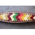 thumbnail image 4 of Hilason Western Horse Breast Collar American Leather Aztec Hand Paint, 4 of 4
