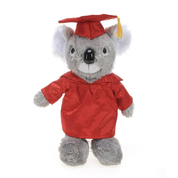 Made by Aliens Koala Plush Stuffed Animal Toys Present Gifts for Graduation Day, Personalized Text, Name or Your School Logo on Gown, Best for Any Grad School Kids 12 Inch