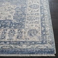 thumbnail image 3 of SAFAVIEH Winston Tiarnan Medallion Polyester Area Rug, Blue/Creme, 2'6" x 4', 3 of 8