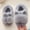 Grey, variant on Zecgelong Toddler Kids Baby Warm Shoes Boys Girls Soft Soled Slippers Winter Warm Slippers for Girls Size 4-5 Years