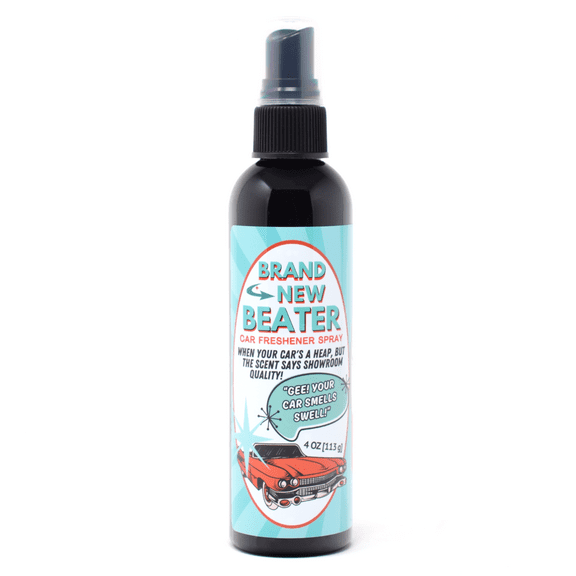 Brand New Beater - Car Freshener Spray - 4oz - New Car Smell - Candeo Candle