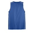 thumbnail image 6 of Sport-Tek Youth PosiCharge Mesh Reversible Sleeveless Tee-XL (True Royal), 6 of 6