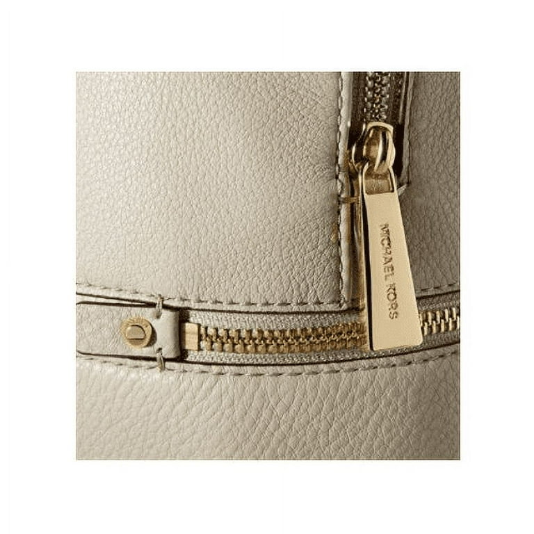 Michael Kors Rhea Medium Leather Backpack Light Sand 30S5Gezb1L